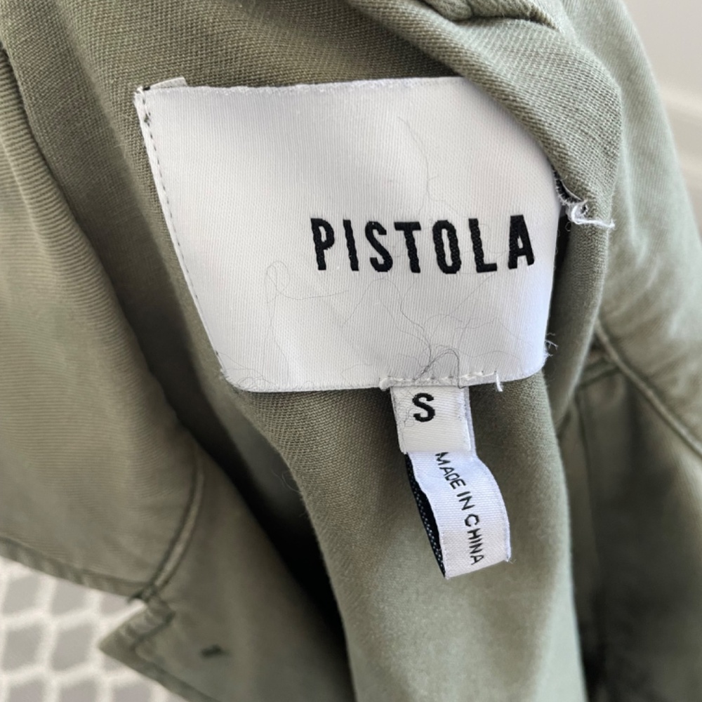 PISTOLA CAMILO STAR PRINT MILITARY JACKET SIZE S! - Picture 2 of 8